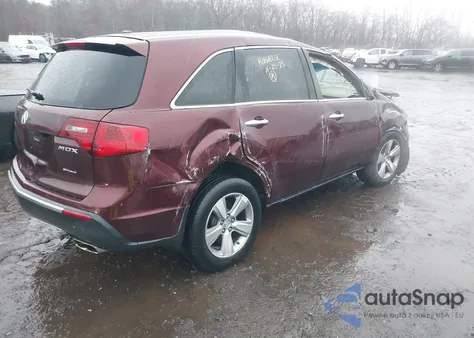 2013 Acura Mdx Technology Package z USA, uszkodzony, nr VIN 2HNYD2H36DH516229